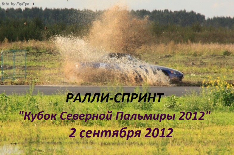 Лого Ралли-спринт «Кубок Северной Пальмиры 2012» 